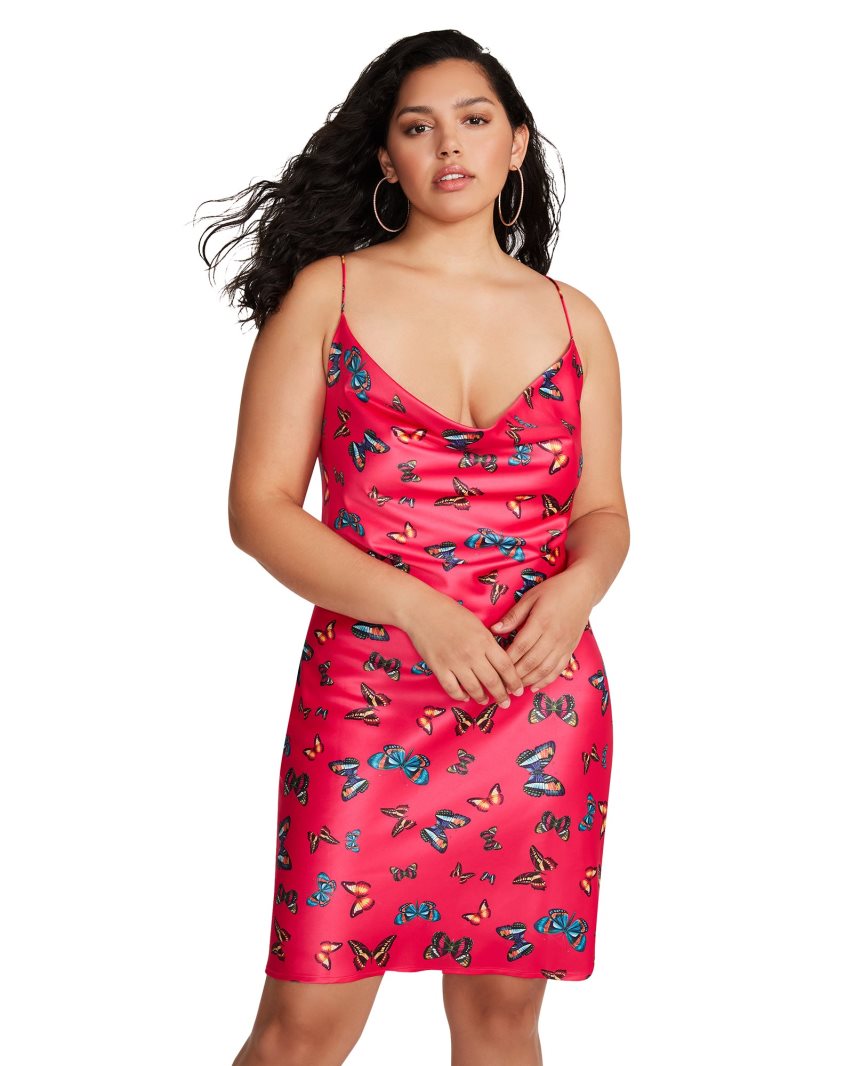 Vestido Steve Madden Treasure Mujer Rosas | ES RW4901